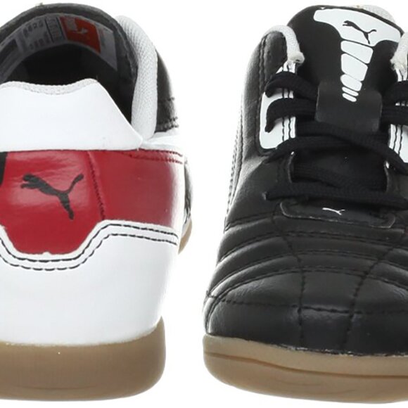 PUMA UNIVERSAL IT Jr indoor Soccer Cleats Football boot Black kids US 11/UK 10 - Picture 2 of 5